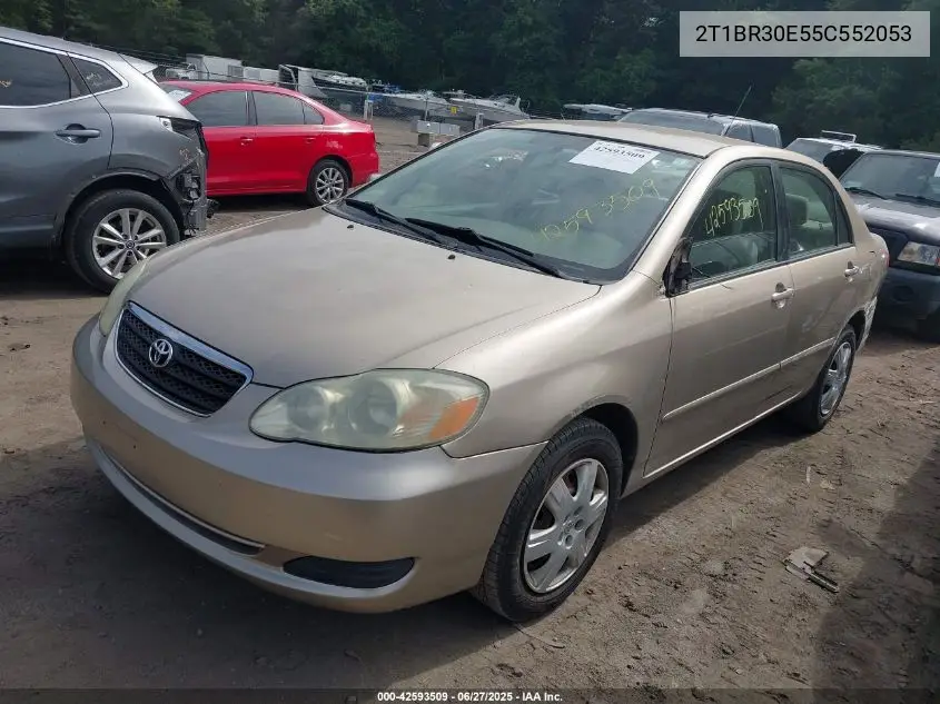 2005 Toyota Corolla Le VIN: 2T1BR30E55C552053 Lot: 42593509