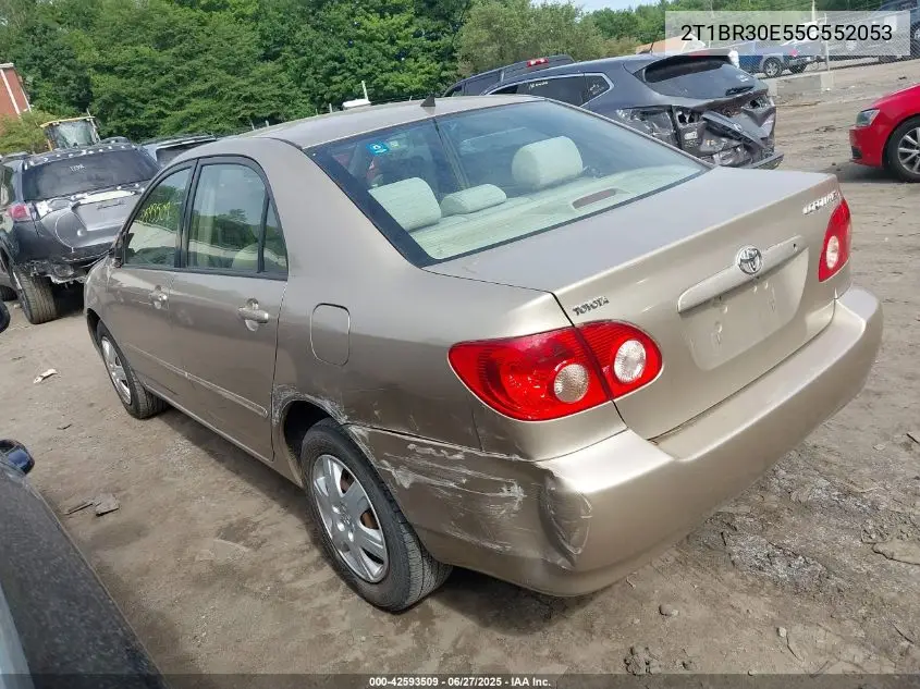 2005 Toyota Corolla Le VIN: 2T1BR30E55C552053 Lot: 42593509