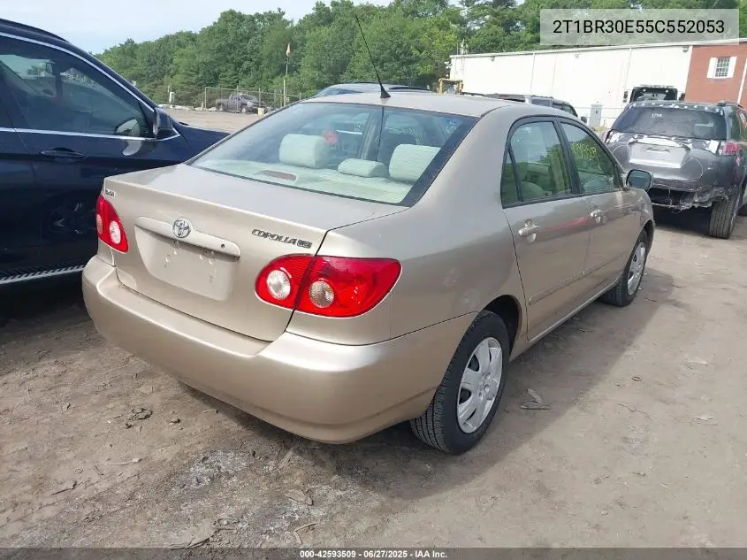 2005 Toyota Corolla Le VIN: 2T1BR30E55C552053 Lot: 42593509