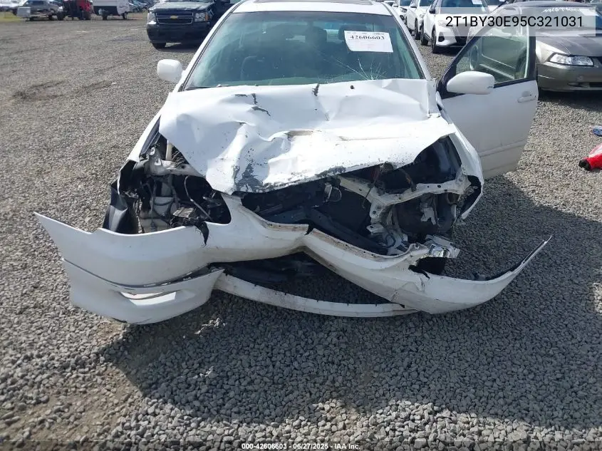 2005 Toyota Corolla Xrs VIN: 2T1BY30E95C321031 Lot: 42606603