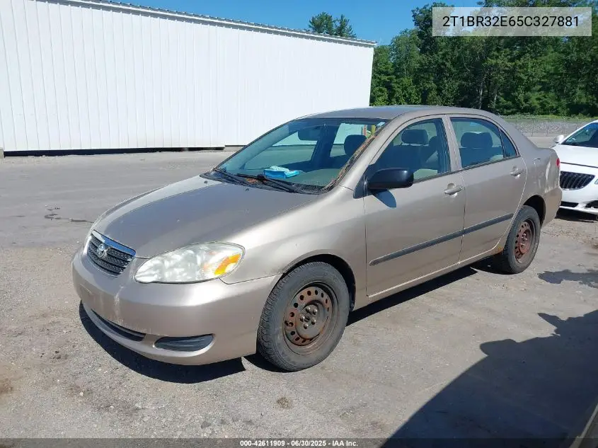 2005 Toyota Corolla Ce VIN: 2T1BR32E65C327881 Lot: 42611909