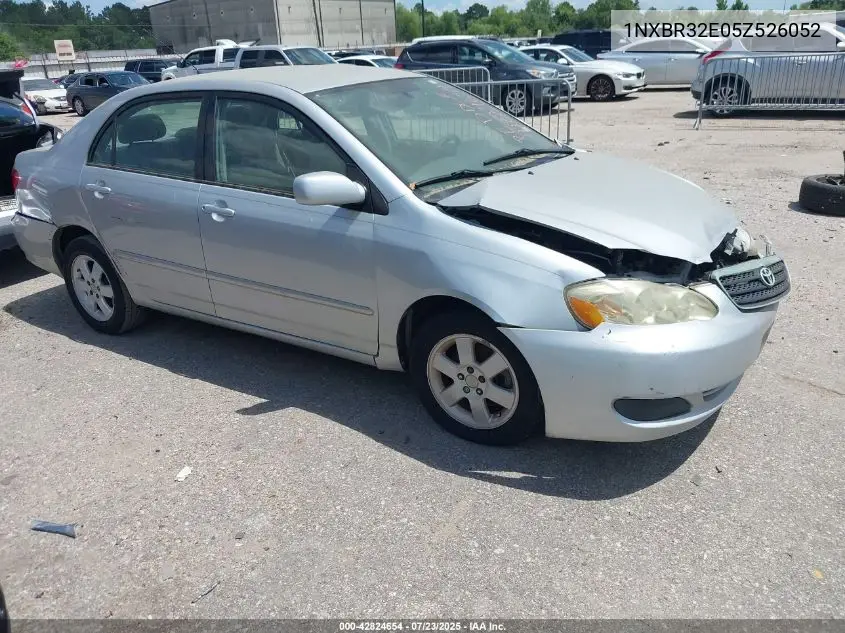2005 Toyota Corolla Le VIN: 1NXBR32E05Z526052 Lot: 42824654