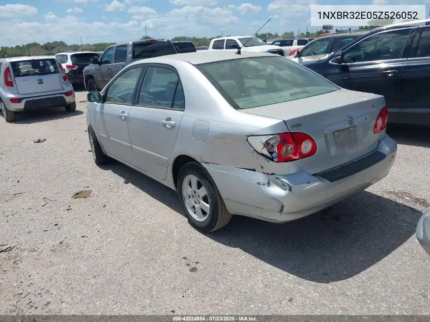 2005 Toyota Corolla Le VIN: 1NXBR32E05Z526052 Lot: 42824654