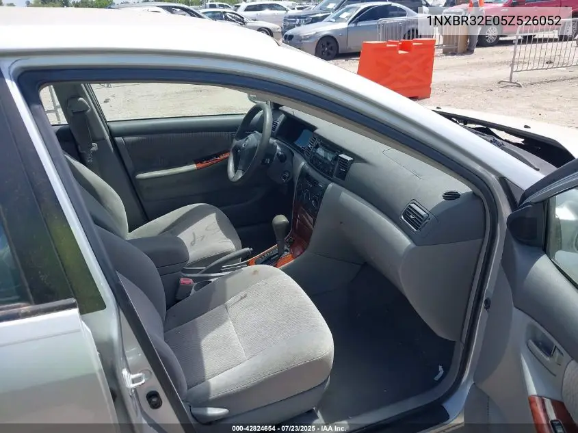 2005 Toyota Corolla Le VIN: 1NXBR32E05Z526052 Lot: 42824654