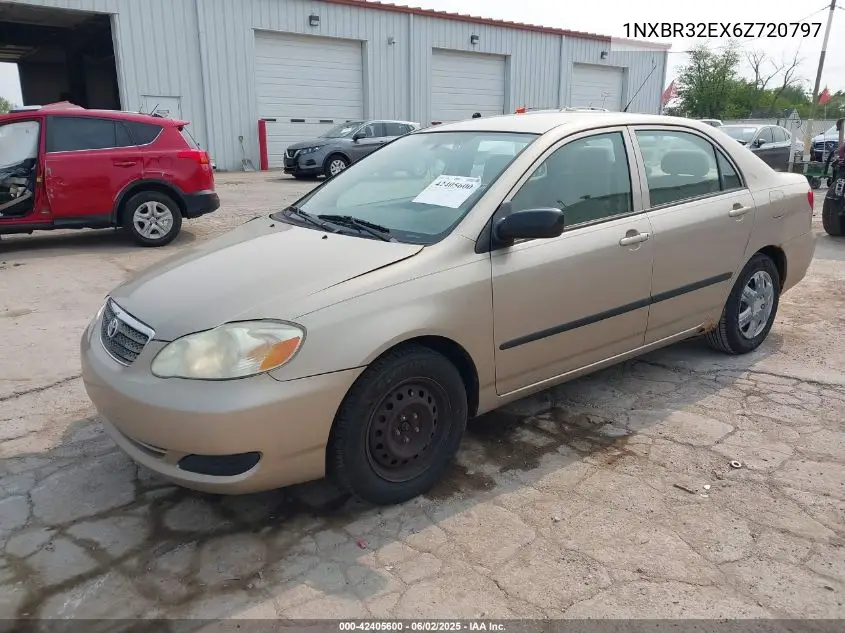 2006 Toyota Corolla Ce VIN: 1NXBR32EX6Z720797 Lot: 42405600