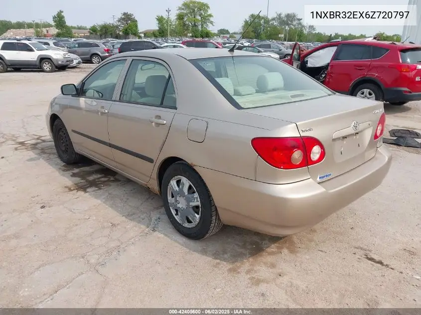 2006 Toyota Corolla Ce VIN: 1NXBR32EX6Z720797 Lot: 42405600