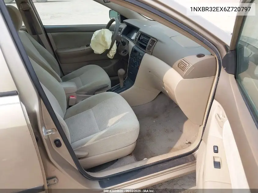 2006 Toyota Corolla Ce VIN: 1NXBR32EX6Z720797 Lot: 42405600