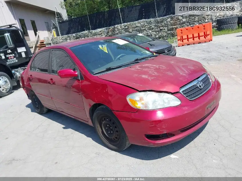 2008 Toyota Corolla Le VIN: 2T1BR32E18C932556 Lot: 42788361