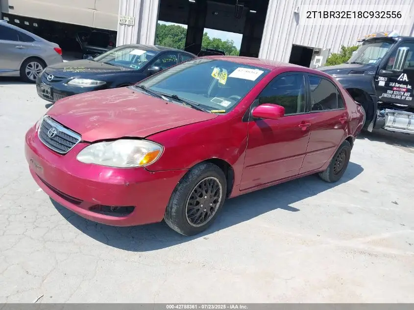 2008 Toyota Corolla Le VIN: 2T1BR32E18C932556 Lot: 42788361