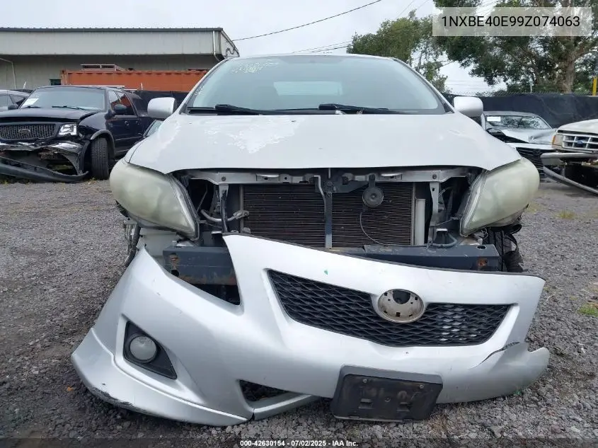 2009 Toyota Corolla Xrs VIN: 1NXBE40E99Z074063 Lot: 42630154