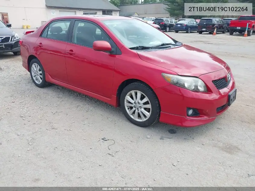 2T1BU40E19C102264 2009 Toyota Corolla S