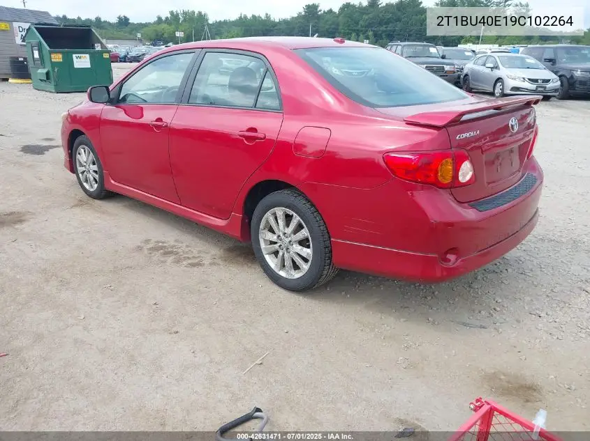 2T1BU40E19C102264 2009 Toyota Corolla S