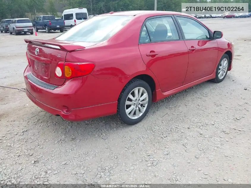 2T1BU40E19C102264 2009 Toyota Corolla S
