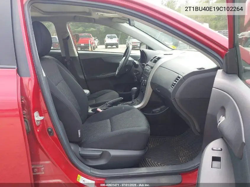 2T1BU40E19C102264 2009 Toyota Corolla S