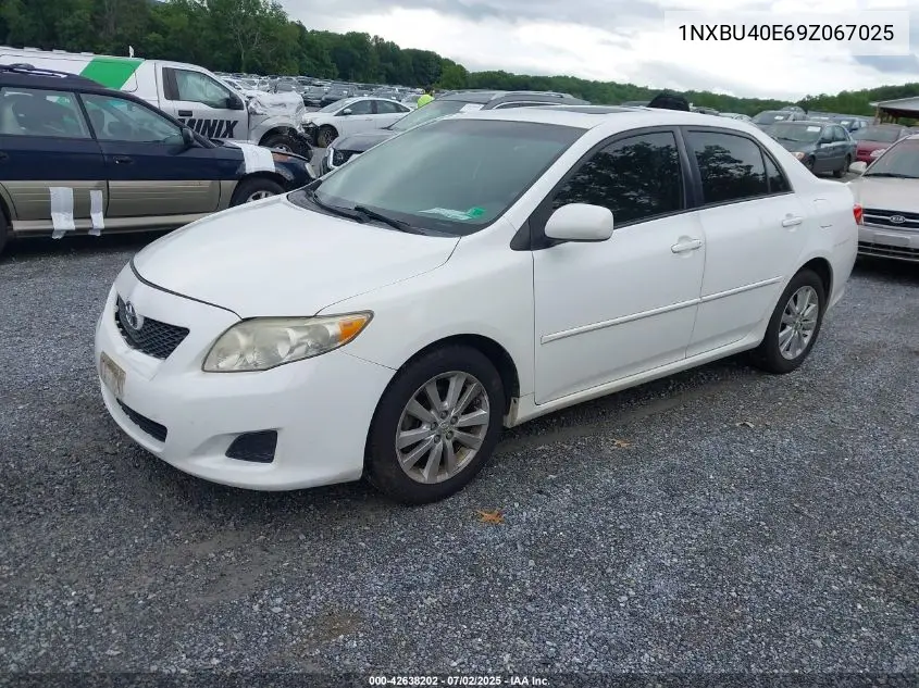 1NXBU40E69Z067025 2009 Toyota Corolla Xle