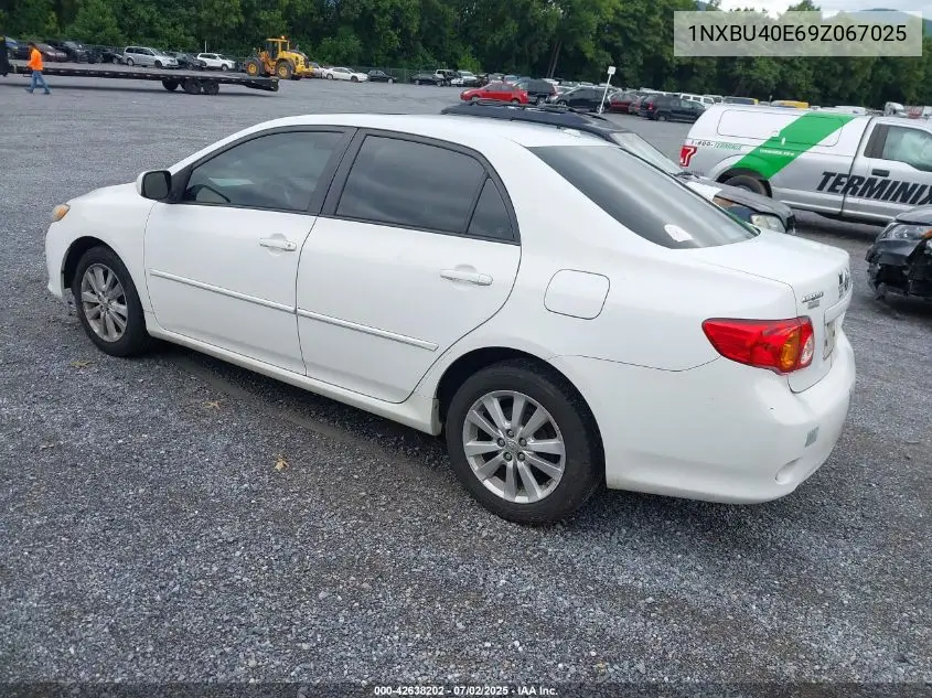 1NXBU40E69Z067025 2009 Toyota Corolla Xle