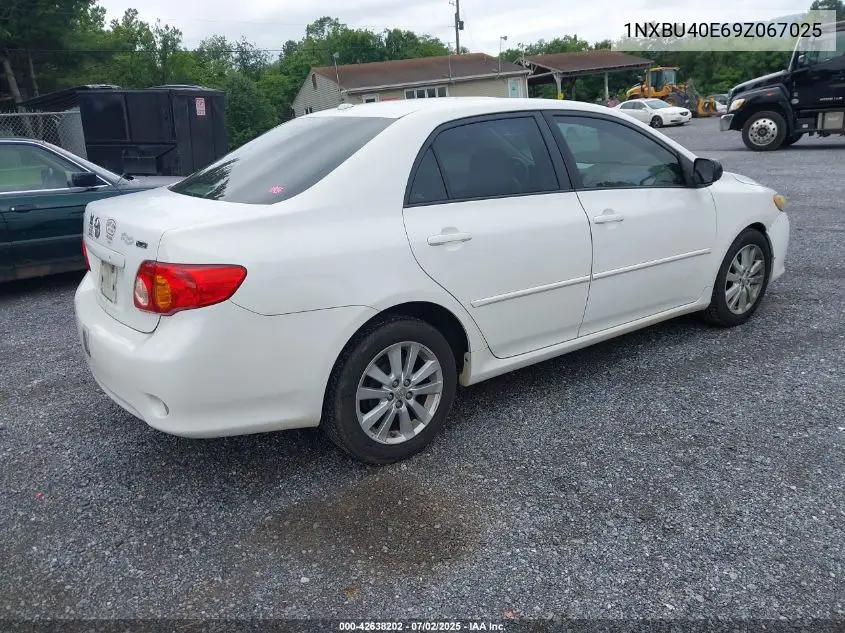 1NXBU40E69Z067025 2009 Toyota Corolla Xle