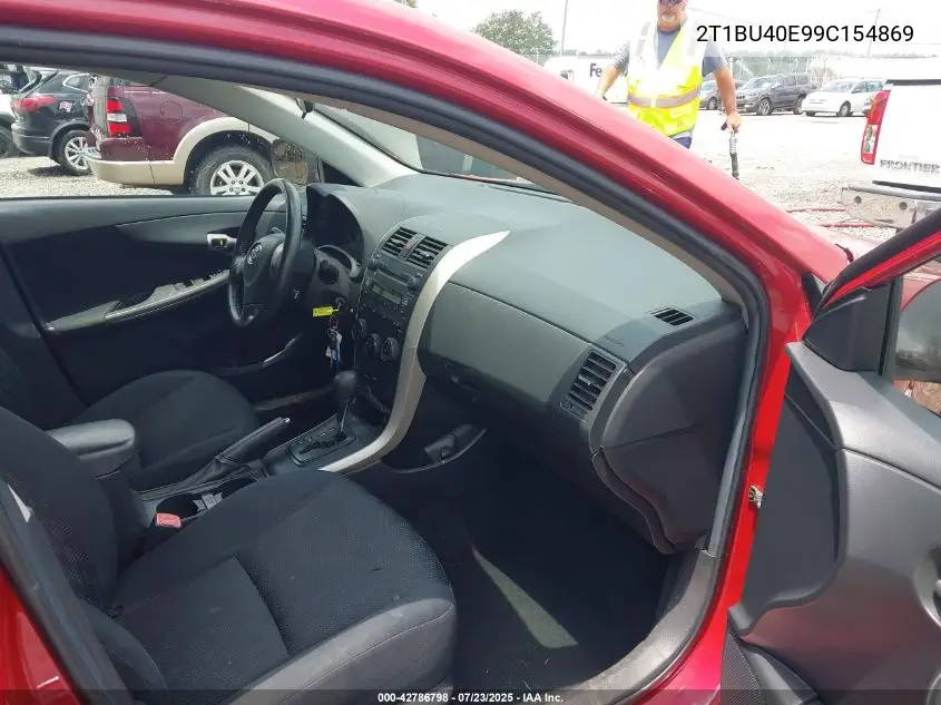 2009 Toyota Corolla S VIN: 2T1BU40E99C154869 Lot: 42786798