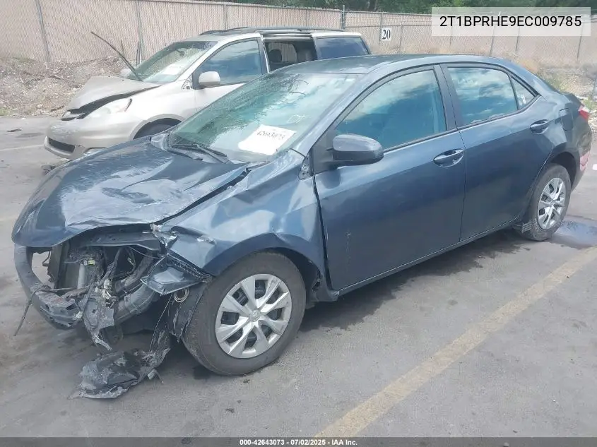 2014 Toyota Corolla Le Eco VIN: 2T1BPRHE9EC009785 Lot: 42643073