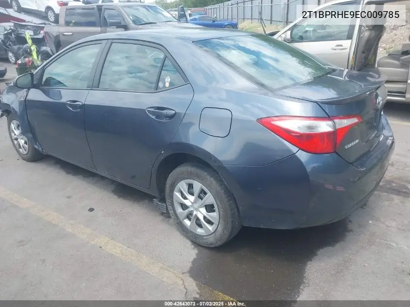 2014 Toyota Corolla Le Eco VIN: 2T1BPRHE9EC009785 Lot: 42643073