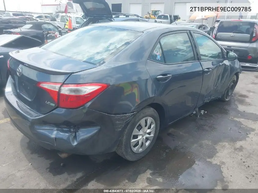 2014 Toyota Corolla Le Eco VIN: 2T1BPRHE9EC009785 Lot: 42643073