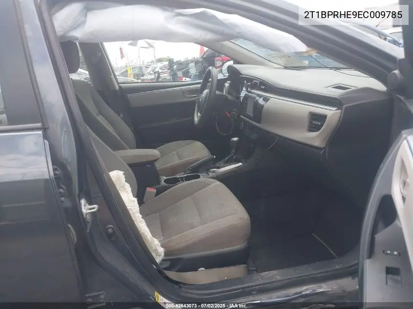 2014 Toyota Corolla Le Eco VIN: 2T1BPRHE9EC009785 Lot: 42643073