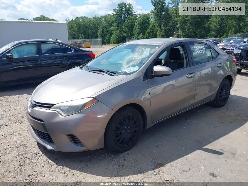 2015 Toyota Corolla Le VIN: 2T1BURHE9FC454134 Lot: 42813240