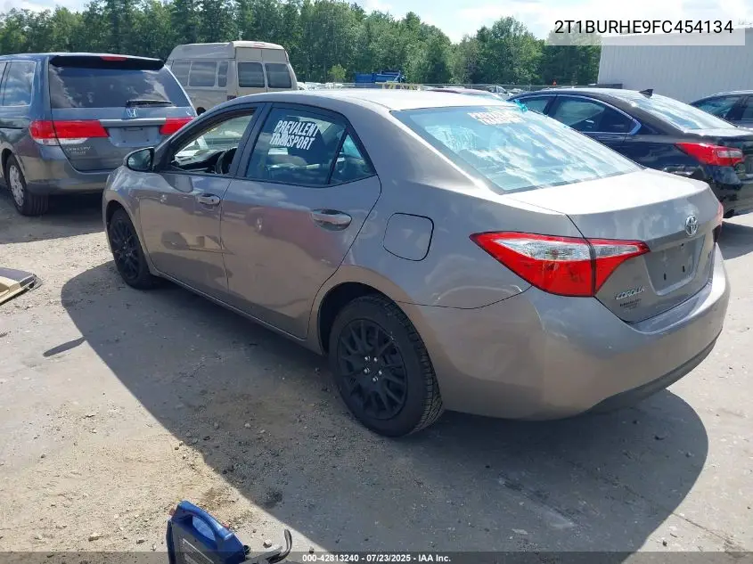 2015 Toyota Corolla Le VIN: 2T1BURHE9FC454134 Lot: 42813240