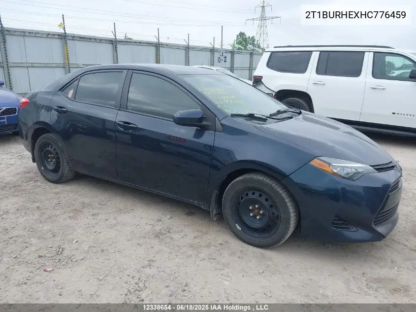 2017 Toyota Corolla L/Le/Xle/Se/Xse VIN: 2T1BURHEXHC776459 Lot: 12338654