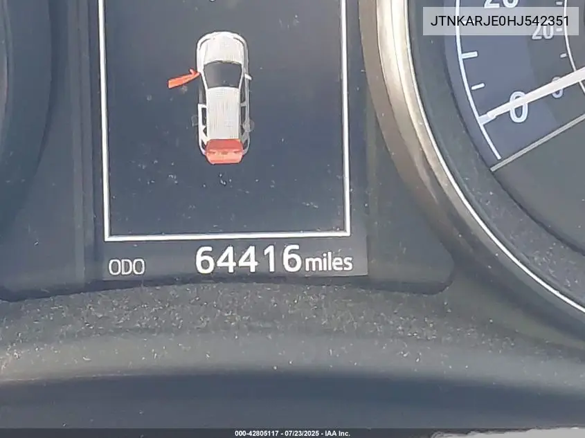 2017 Toyota Corolla Im VIN: JTNKARJE0HJ542351 Lot: 42805117