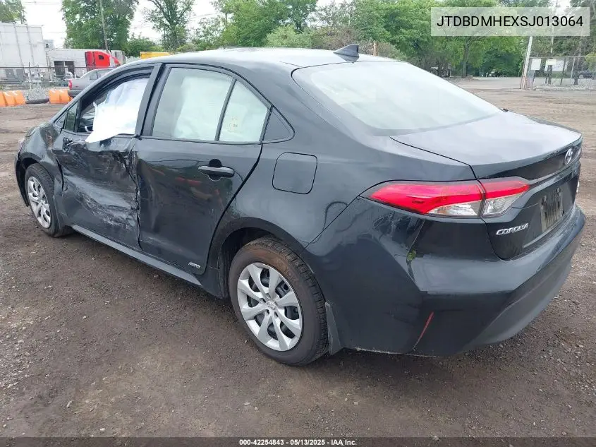 2025 Toyota Corolla Hybrid Le VIN: JTDBDMHEXSJ013064 Lot: 42254843