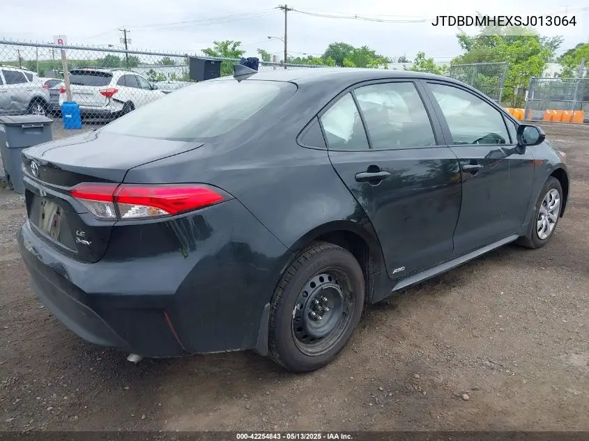 2025 Toyota Corolla Hybrid Le VIN: JTDBDMHEXSJ013064 Lot: 42254843