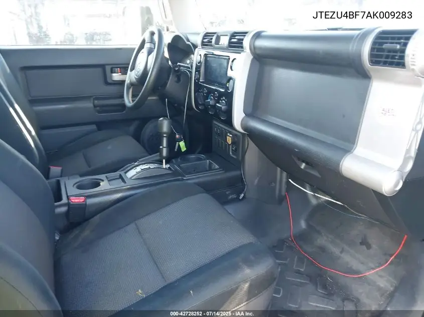 2010 Toyota Fj Cruiser VIN: JTEZU4BF7AK009283 Lot: 42728252