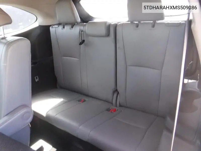 2021 Toyota Highlander Hybrid Xle VIN: 5TDHARAHXMS509086 Lot: 42271858