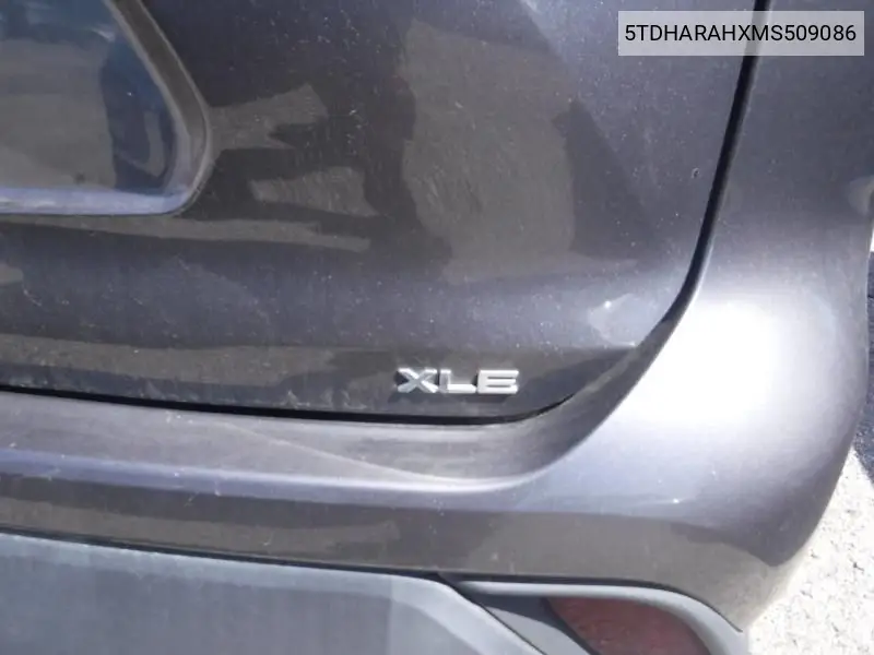 2021 Toyota Highlander Hybrid Xle VIN: 5TDHARAHXMS509086 Lot: 42271858