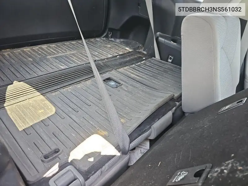 2022 Toyota Highlander Hybrid Le VIN: 5TDBBRCH3NS561032 Lot: 42621620