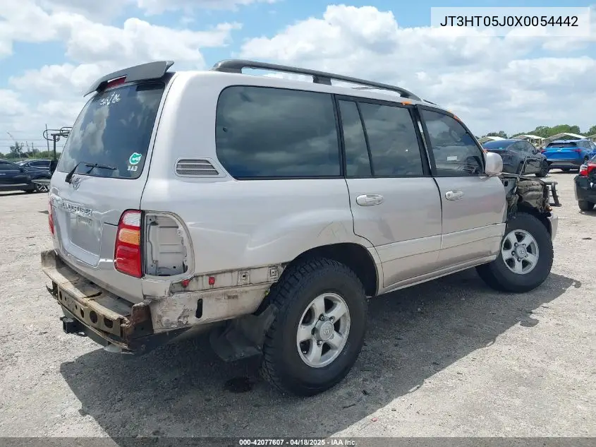 1999 Toyota Land Cruiser VIN: JT3HT05J0X0054442 Lot: 42077607