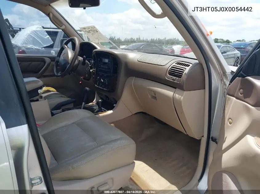 1999 Toyota Land Cruiser VIN: JT3HT05J0X0054442 Lot: 42077607