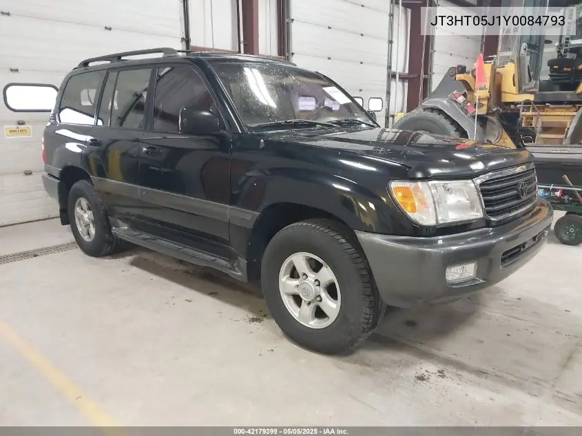 2000 Toyota Land Cruiser VIN: JT3HT05J1Y0084793 Lot: 42179399