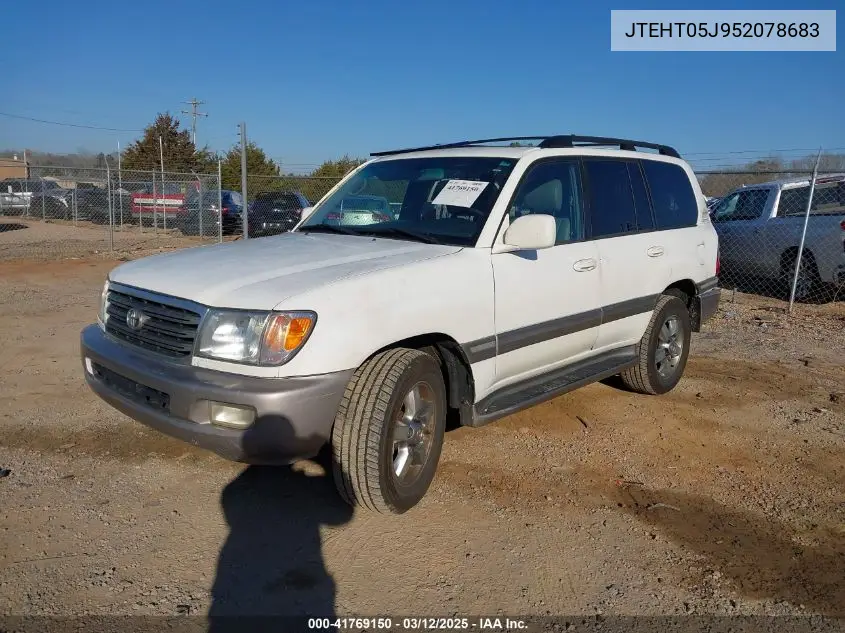 2005 Toyota Land Cruiser V8 VIN: JTEHT05J952078683 Lot: 41769150