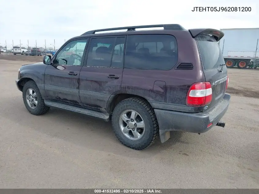2006 Toyota Land Cruiser V8 VIN: JTEHT05J962081200 Lot: 41532495
