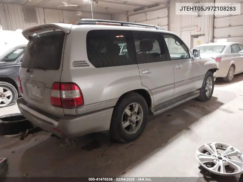 2007 Toyota Land Cruiser V8 VIN: JTEHT05J972108283 Lot: 41476536