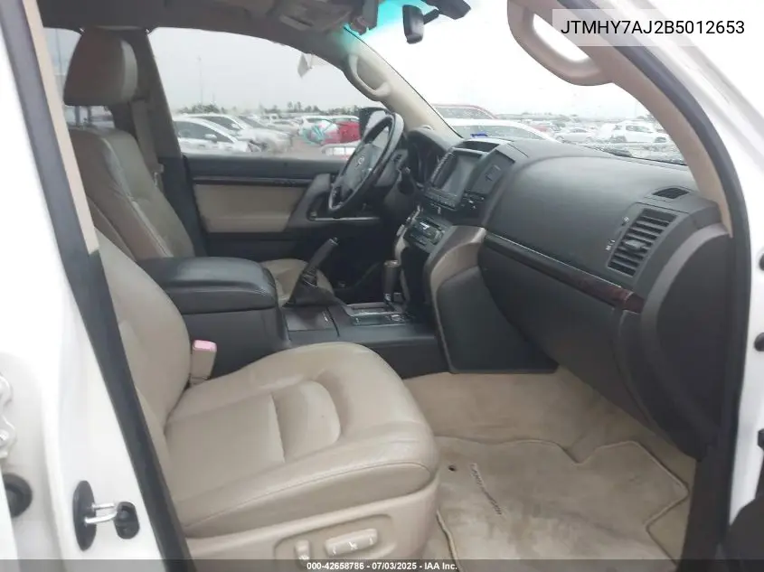 2011 Toyota Land Cruiser V8 VIN: JTMHY7AJ2B5012653 Lot: 42658786