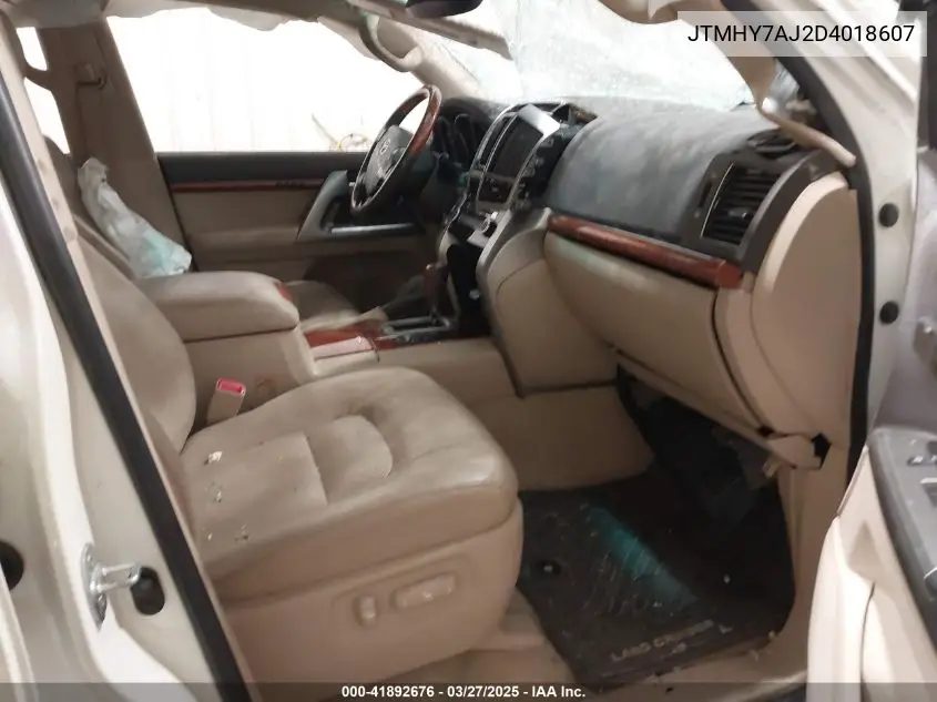 2013 Toyota Land Cruiser V8 VIN: JTMHY7AJ2D4018607 Lot: 41892676