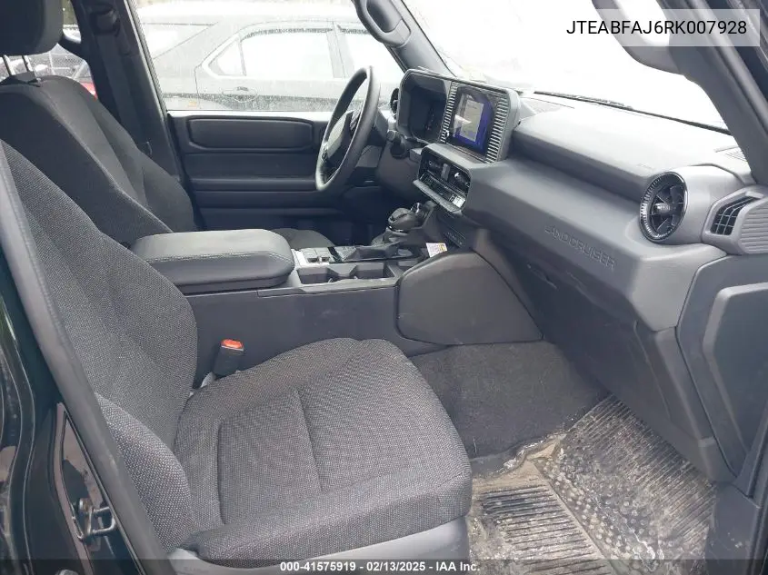 2024 Toyota Land Cruiser 1958 VIN: JTEABFAJ6RK007928 Lot: 41575919
