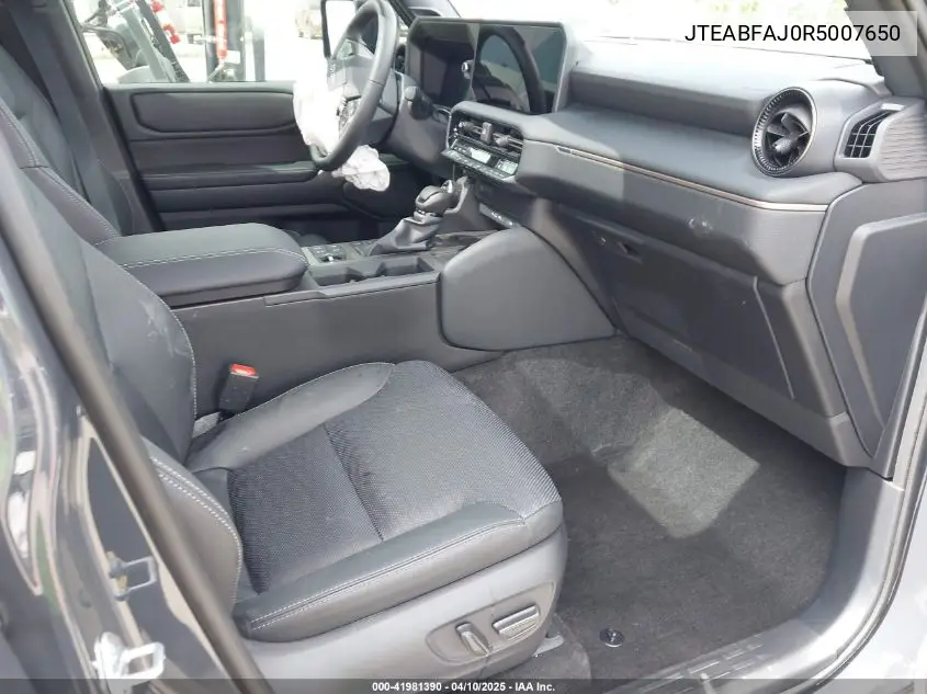 2024 Toyota Land Cruiser VIN: JTEABFAJ0R5007650 Lot: 41981390