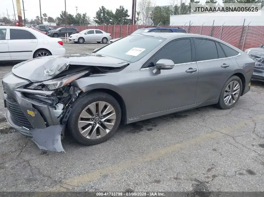 2022 Toyota Mirai Xle VIN: JTDAAAAA8NA005625 Lot: 41733799