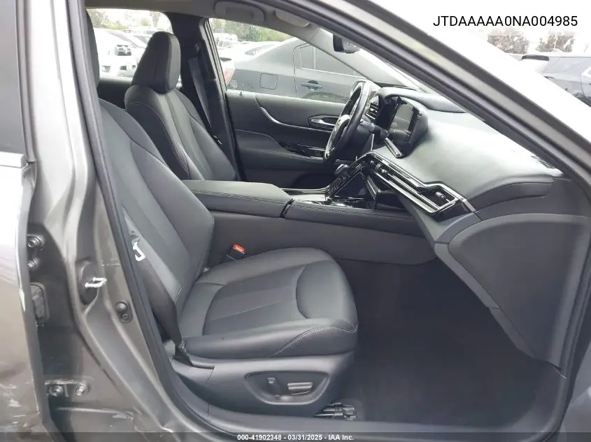 2022 Toyota Mirai Xle VIN: JTDAAAAA0NA004985 Lot: 41902348
