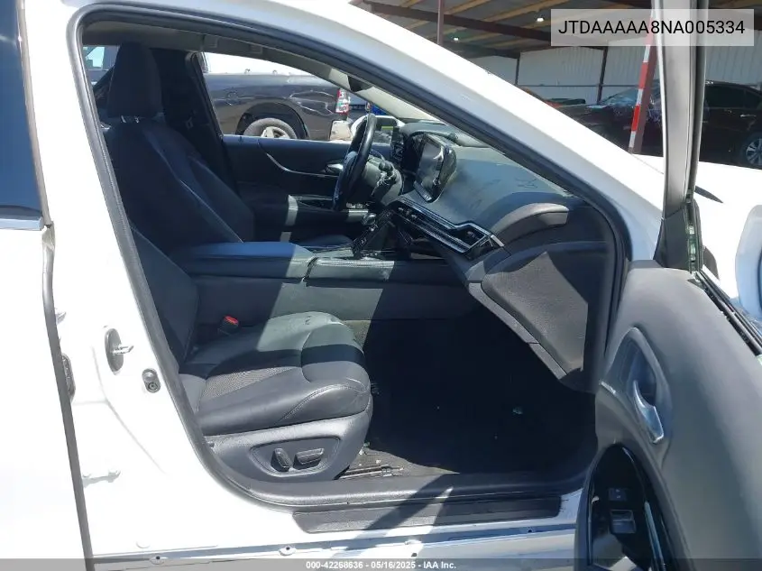 2022 Toyota Mirai Xle VIN: JTDAAAAA8NA005334 Lot: 42268636