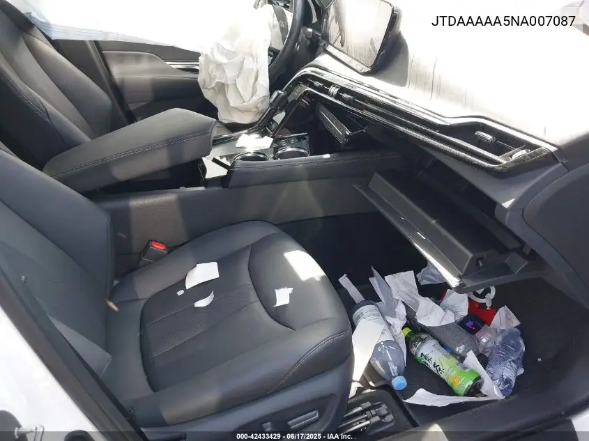 2022 Toyota Mirai Xle VIN: JTDAAAAA5NA007087 Lot: 42433429